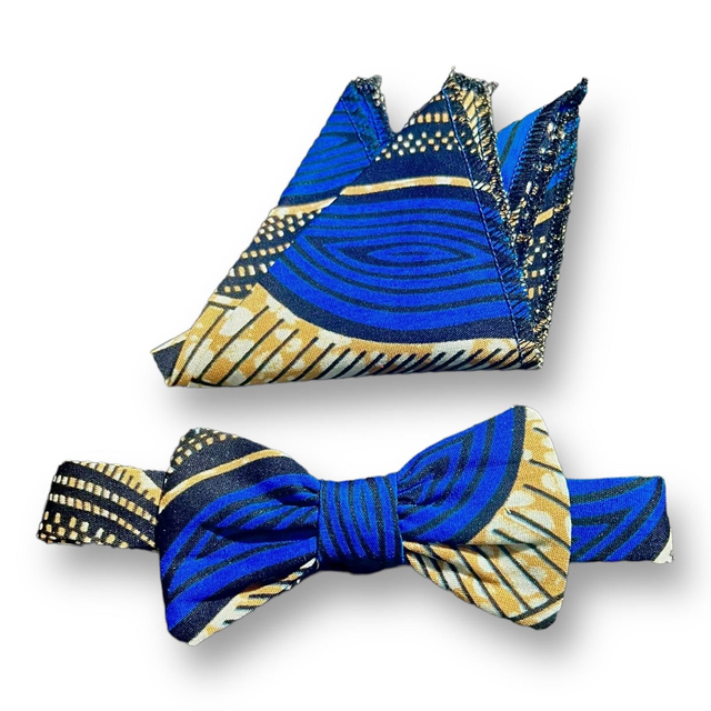 Noeud papillon et mouchoir de poche