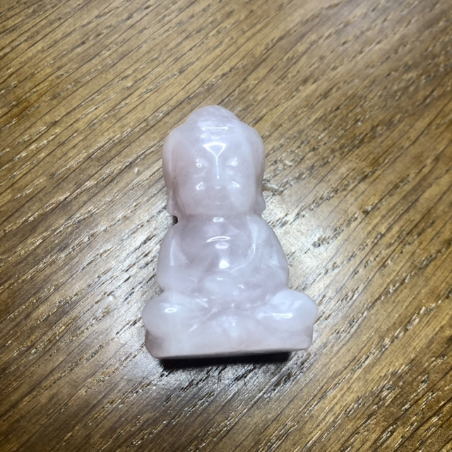 Bouddha Quartz rose 