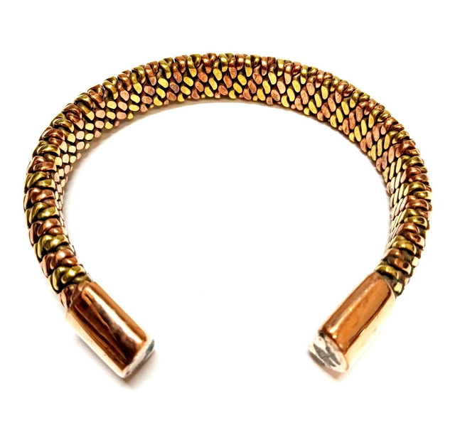 Bracelet peau de serpent 