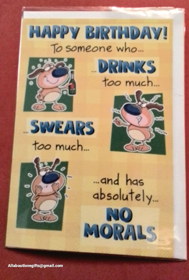 Humour Birthday Card 