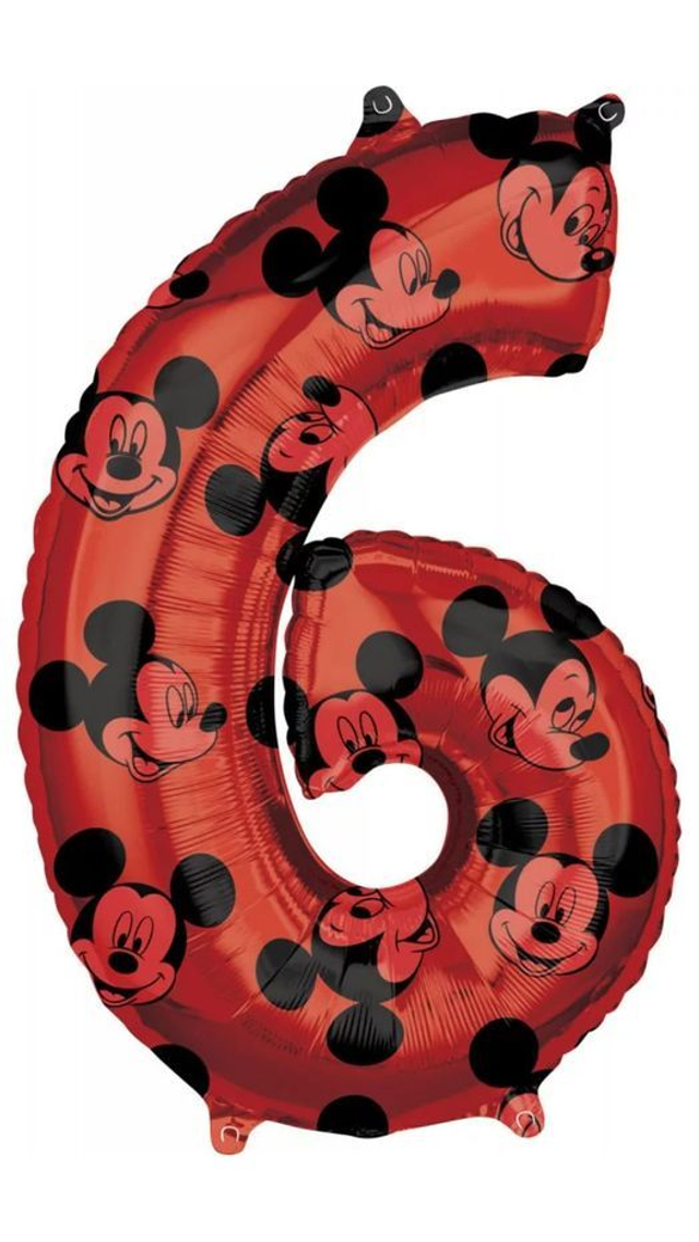 Grand Ballon 66cm Mickey gonflable avec motif Mickey