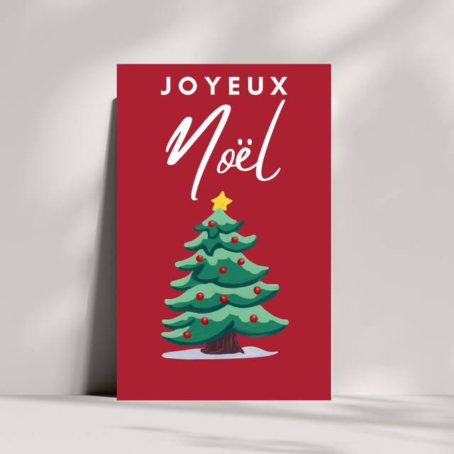 Cartes de Noël - &quot; Joyeux Noël &quot;