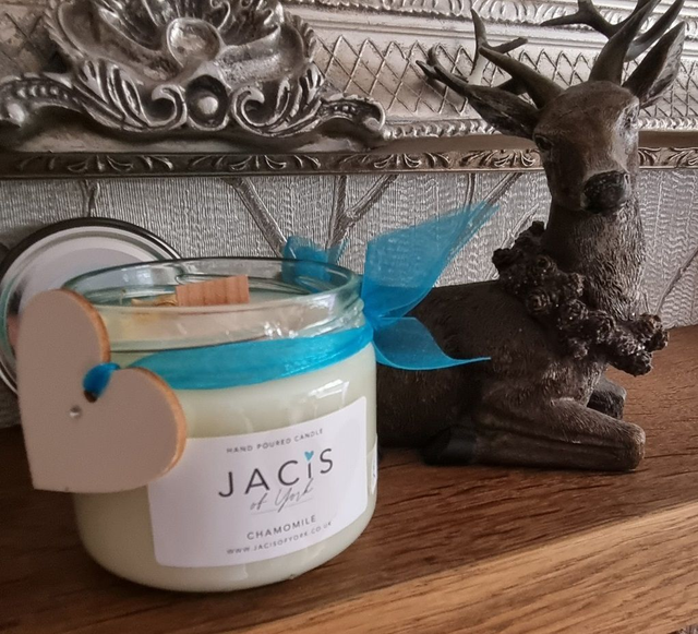 Jacis of York: Chamomile Scented Candle - Jar Range