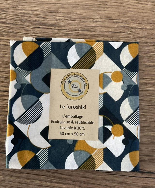 Furoshiki 50cmx50cm modèle Miro