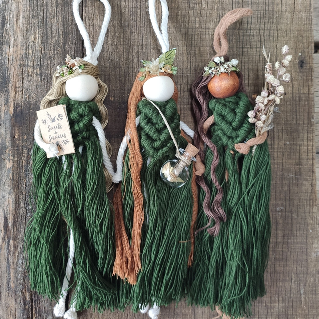 Poupée de sortilège Vert sapin