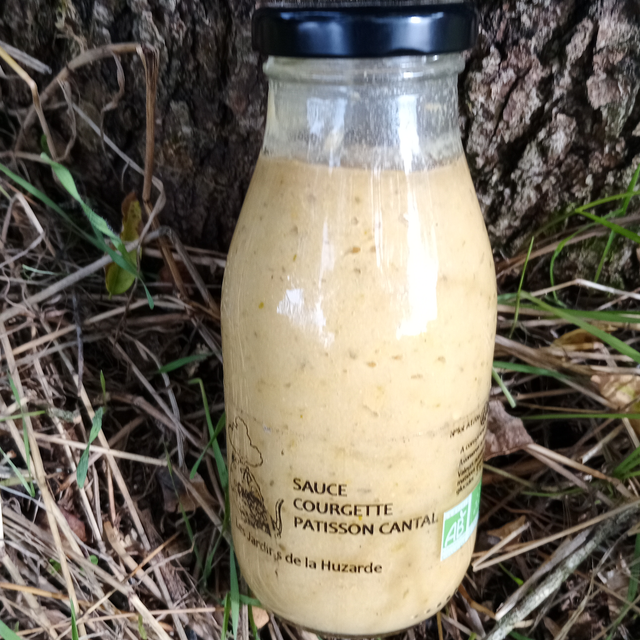 Sauce Courgette-Pâtisson Cantal