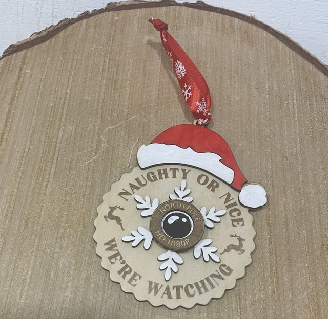 Boule de Noël webcam du Père Noël 