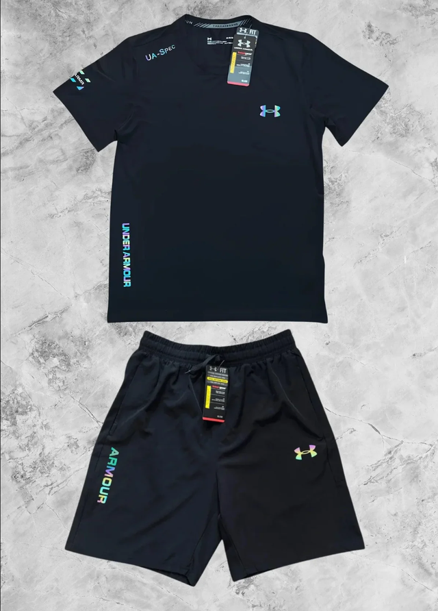 I T-shirt et short Under Armour réfléchissants I