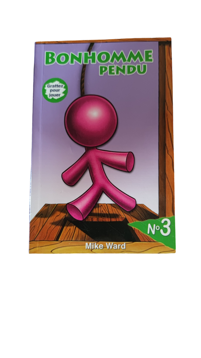 Livre de jeu pendu