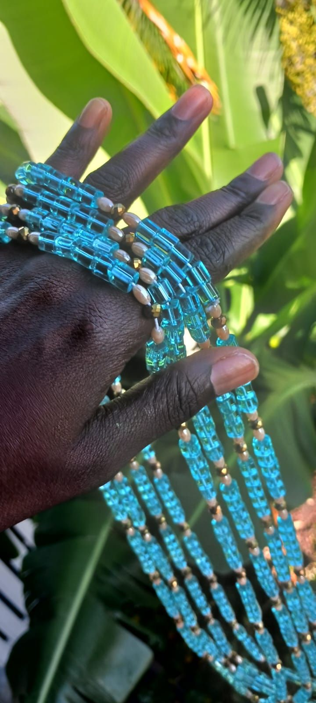 Baya, perles de reins, Fait main