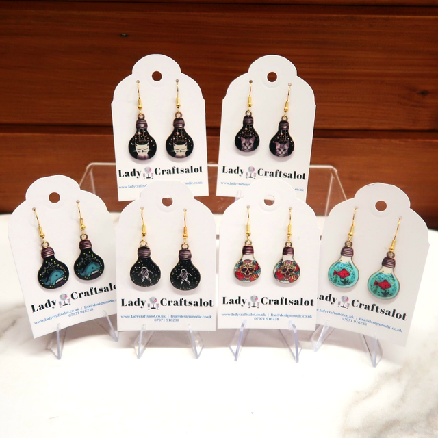 Lighbulb Earrings