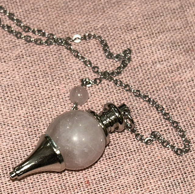 Pendule quartz rose 