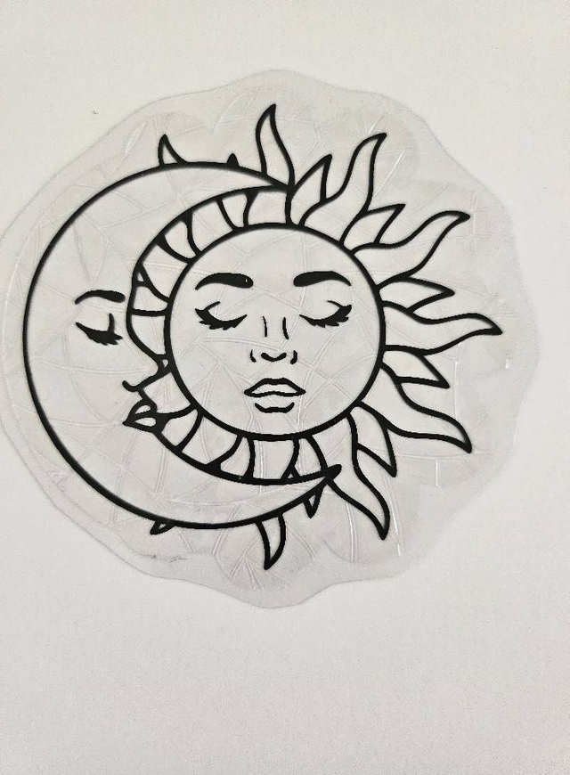Sun catcher lune et soleil