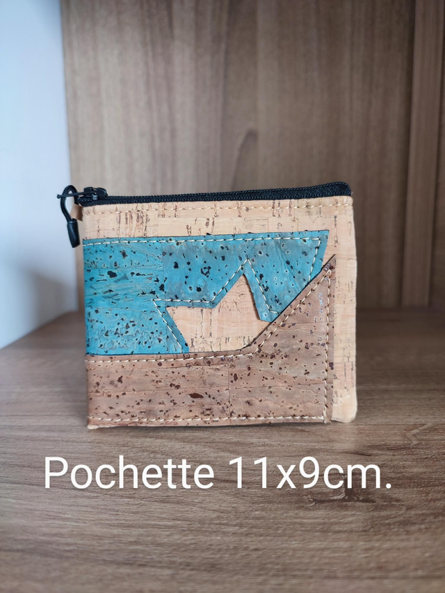 Porte monnaie  étoile bleue 