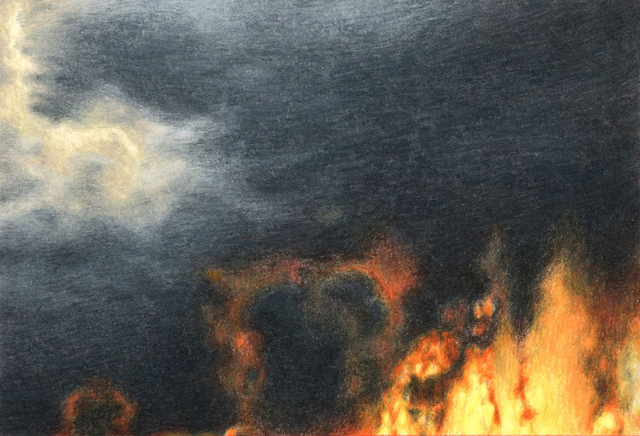 Les Cendres, incendie