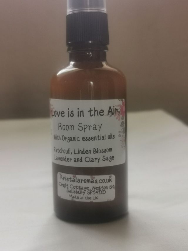 Room Spray.   Love is in the Air.  50ml
