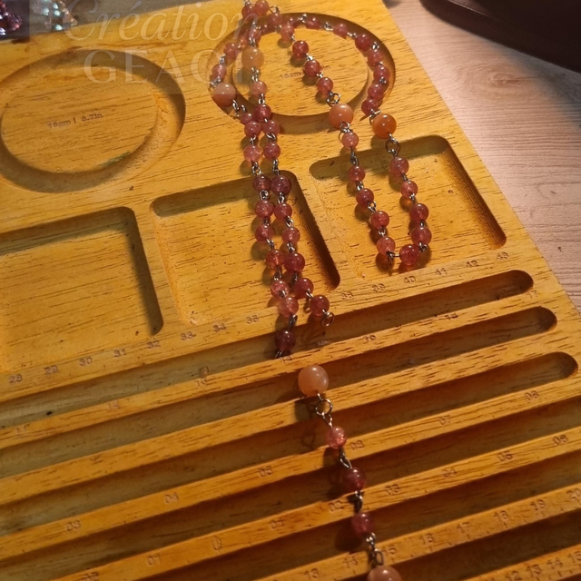 Quartz fraise et Pierre de Soleil