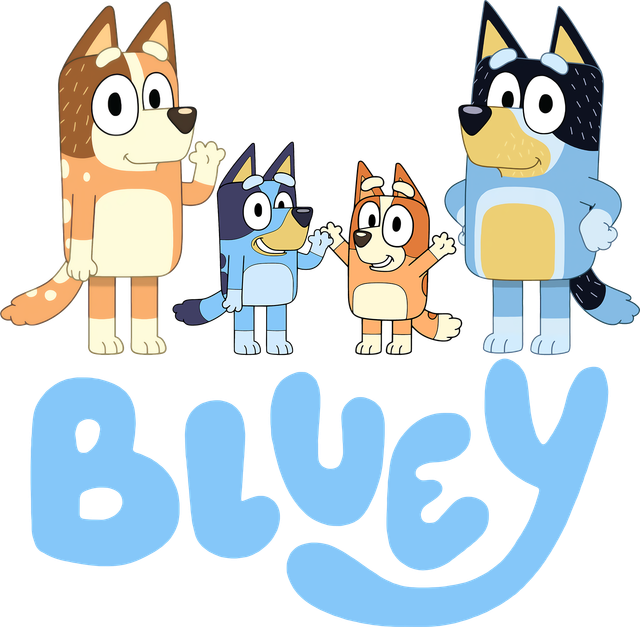 Bluey &amp; Family DTF