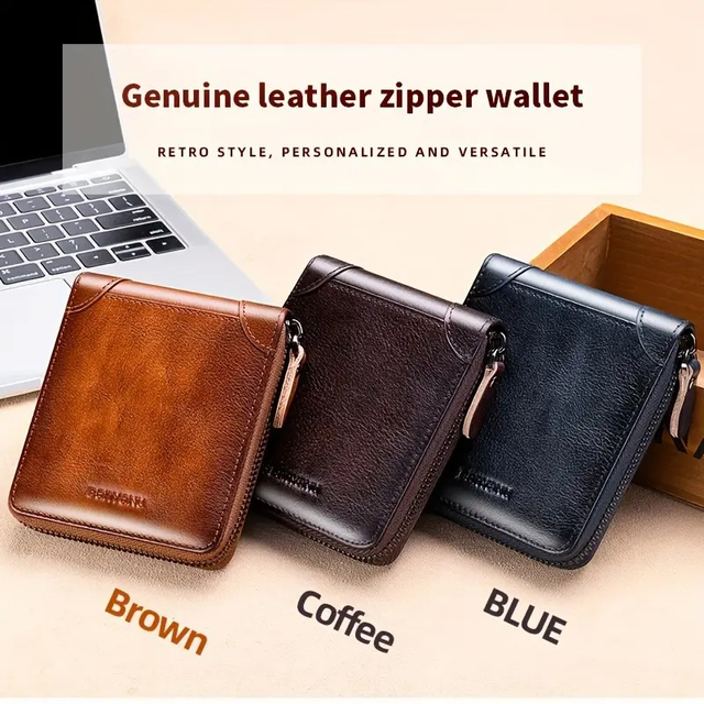 Banyanu Vintage Style Men's Wallet