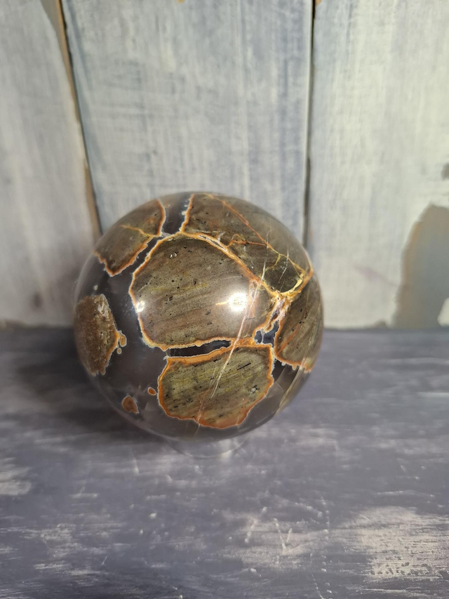 Volcano 'Football' Agate Sphere 