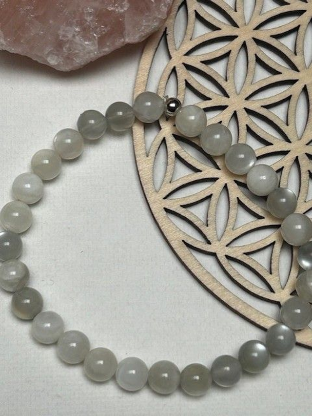 pierre de lune blanche