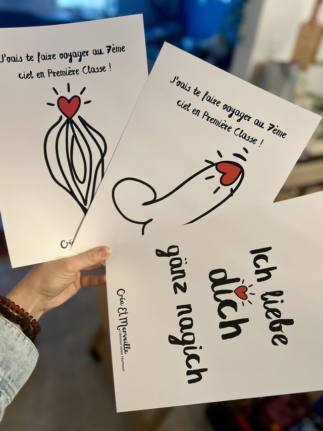 💌 Affiches “Coquinou” – Créa Et Merveille