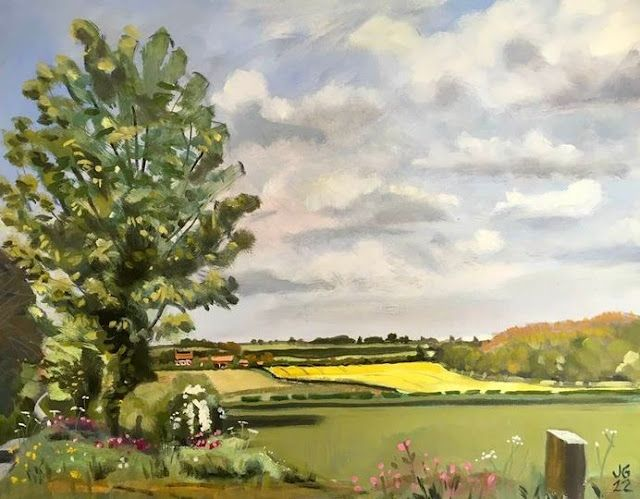  Lund Moor 20x16 original, oil on canvas.