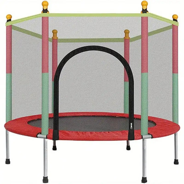 Trampoline With Safety Net Cover And Accessories 5 FT 