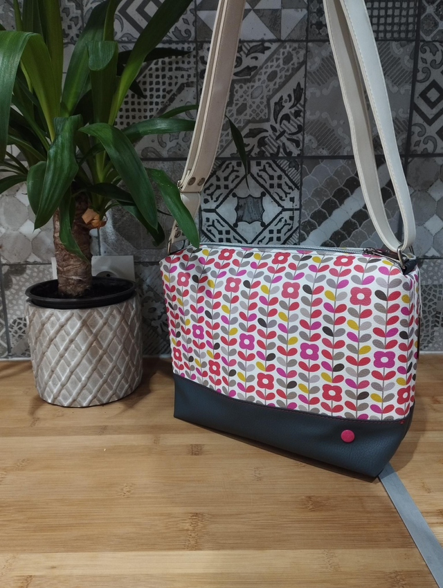 Sac à main bandoulière fait-main - Sakura