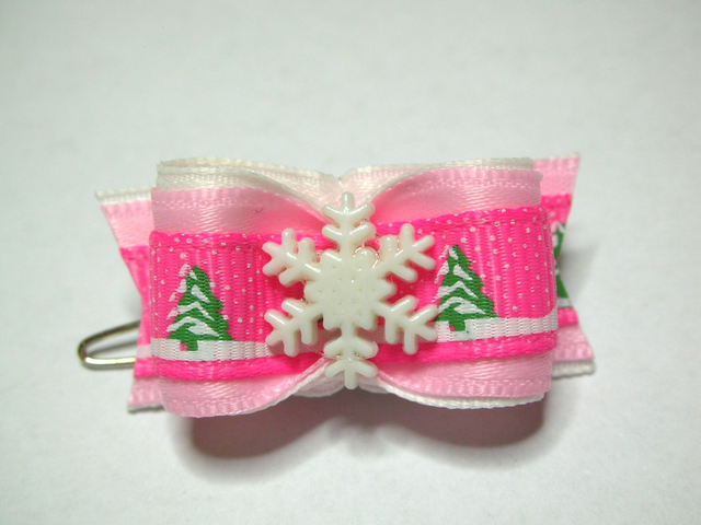 Noeud pour chien fantaisie-Hiver