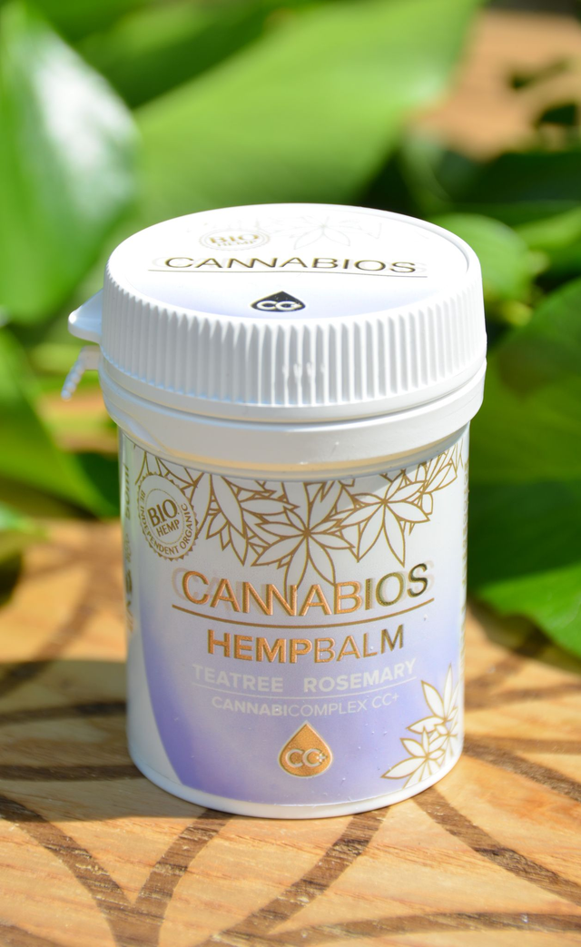 Cannabios HEMPbalm Tea Tree et romarin BIO