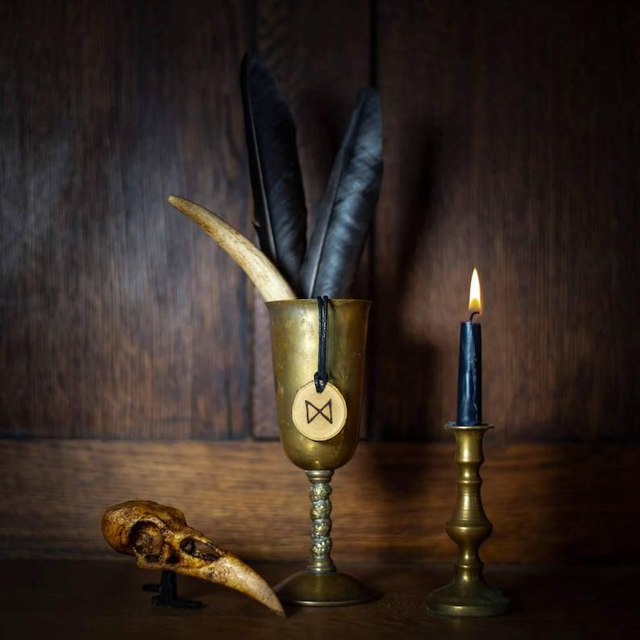 Wooden Rune Pendants