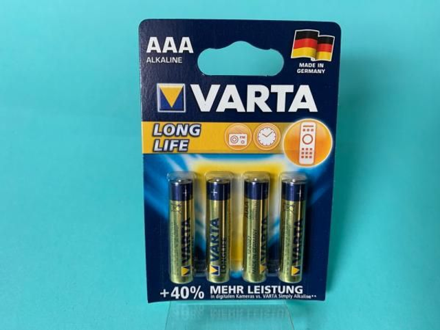VARTA LONGLIFE AAA 4x Micro Batterien
