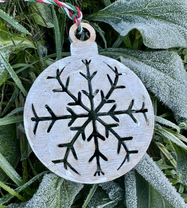 Snowflake Bauble