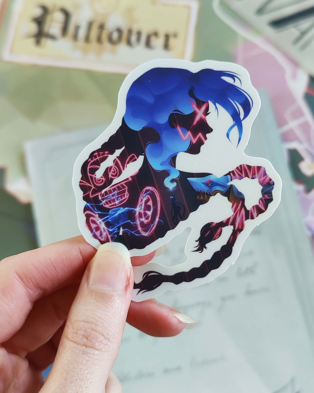 Sticker silhouette Jinx