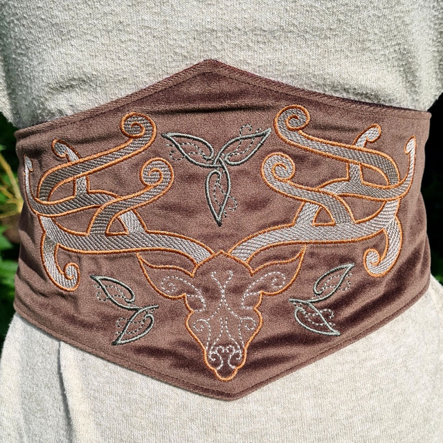 Ceinture-corset au cerf Kintyre Bramble
