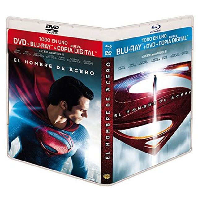 El hombre de acero BLU-RAY+DVD Seminuevo