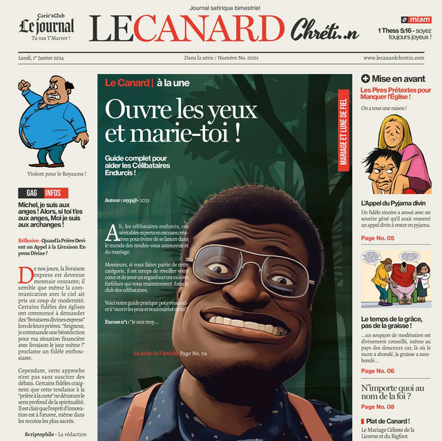 Canard Chrétin 1