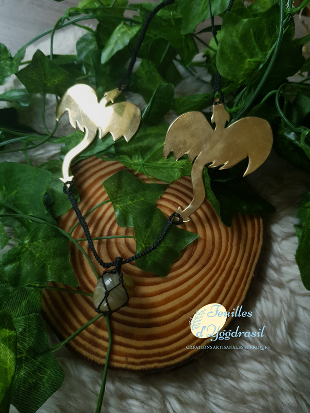 Collier Transformable &quot;Dueling Dragons&quot;