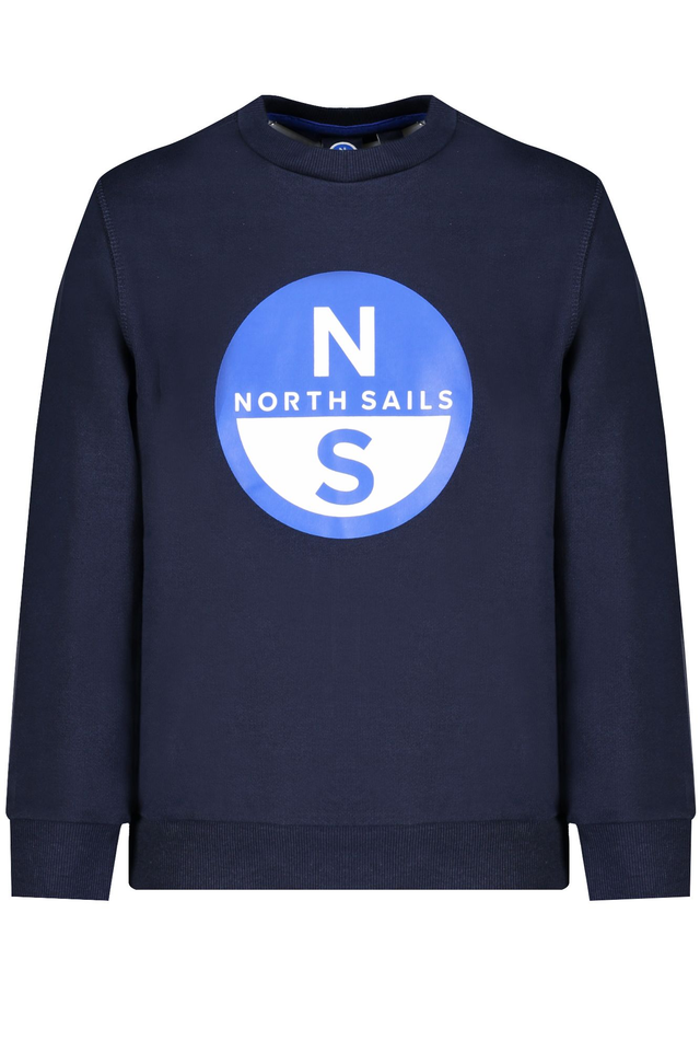 8389NORTH SAILS FELPA SENZA ZIP BAMBINO BLU