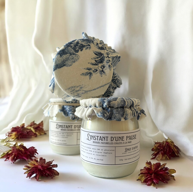 Bougie parfumée - Linge d&#039;antan