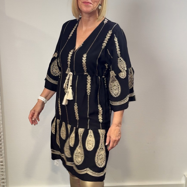 K1 Kleid/Tunika Boho AA ca.52 L ca.90