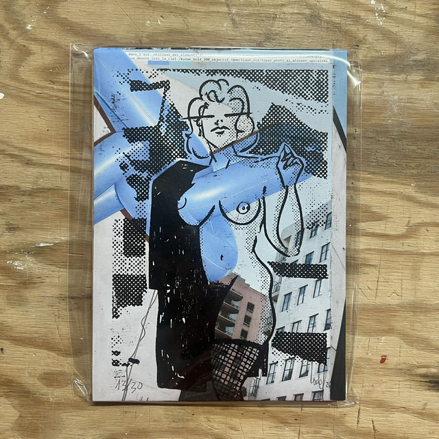 Xylo STEFANIA NOIR Lu balloon 13x18 cm sans cadre