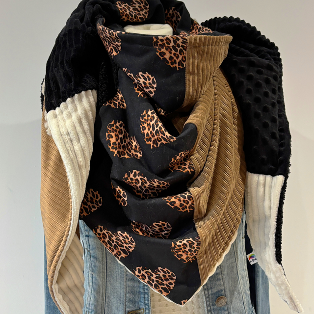 Maxi Chèche Double Patchwork 350