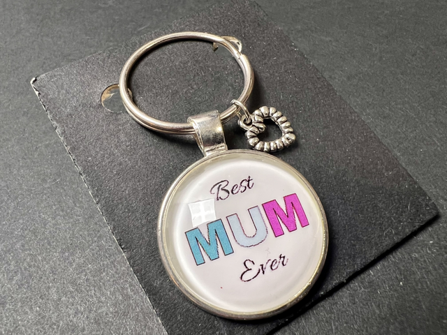 Best Mum Keyring 
