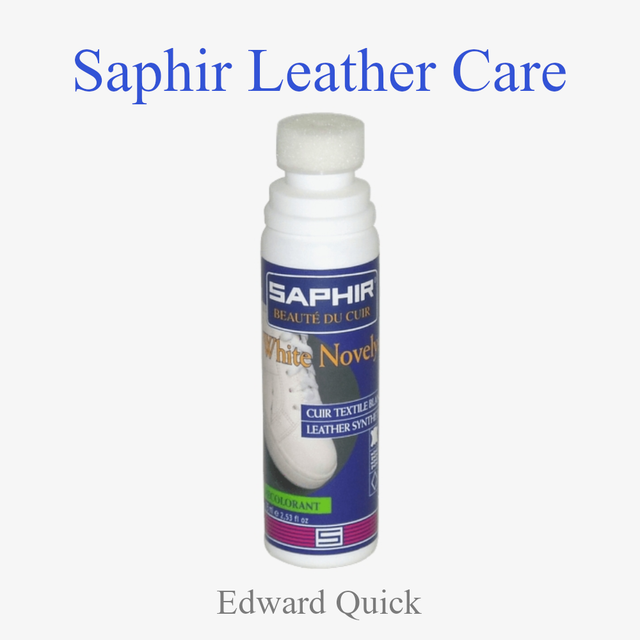 SAPHIR BEAUTE DU CUIR - WHITE NOVELYS (WHITE SPORT SHOE POLISH) - 75ml