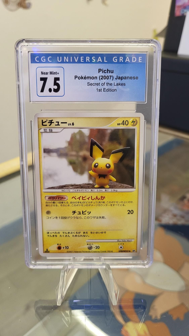 CGC 7.5 Pichu 