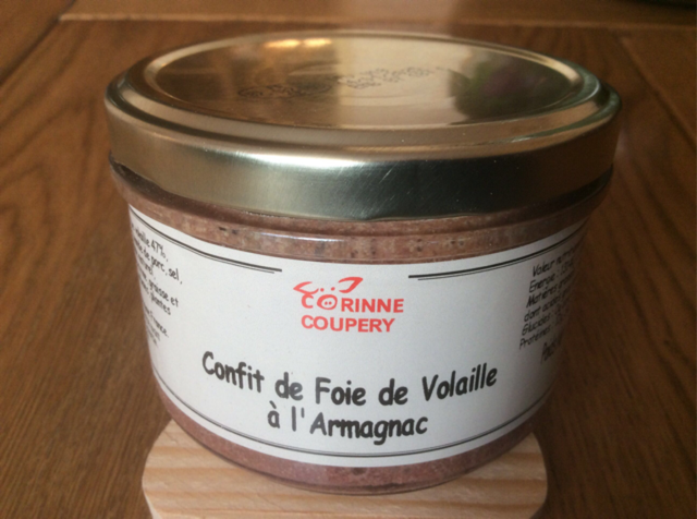 Terrine de Confit De Foie De Volaille à L’armagnac 