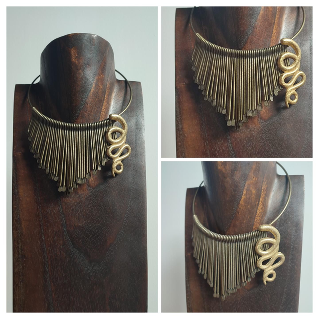 Z- Torque serpent et bronze - pièce unique 