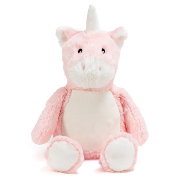 Personalised Plush Unicorn - Pink